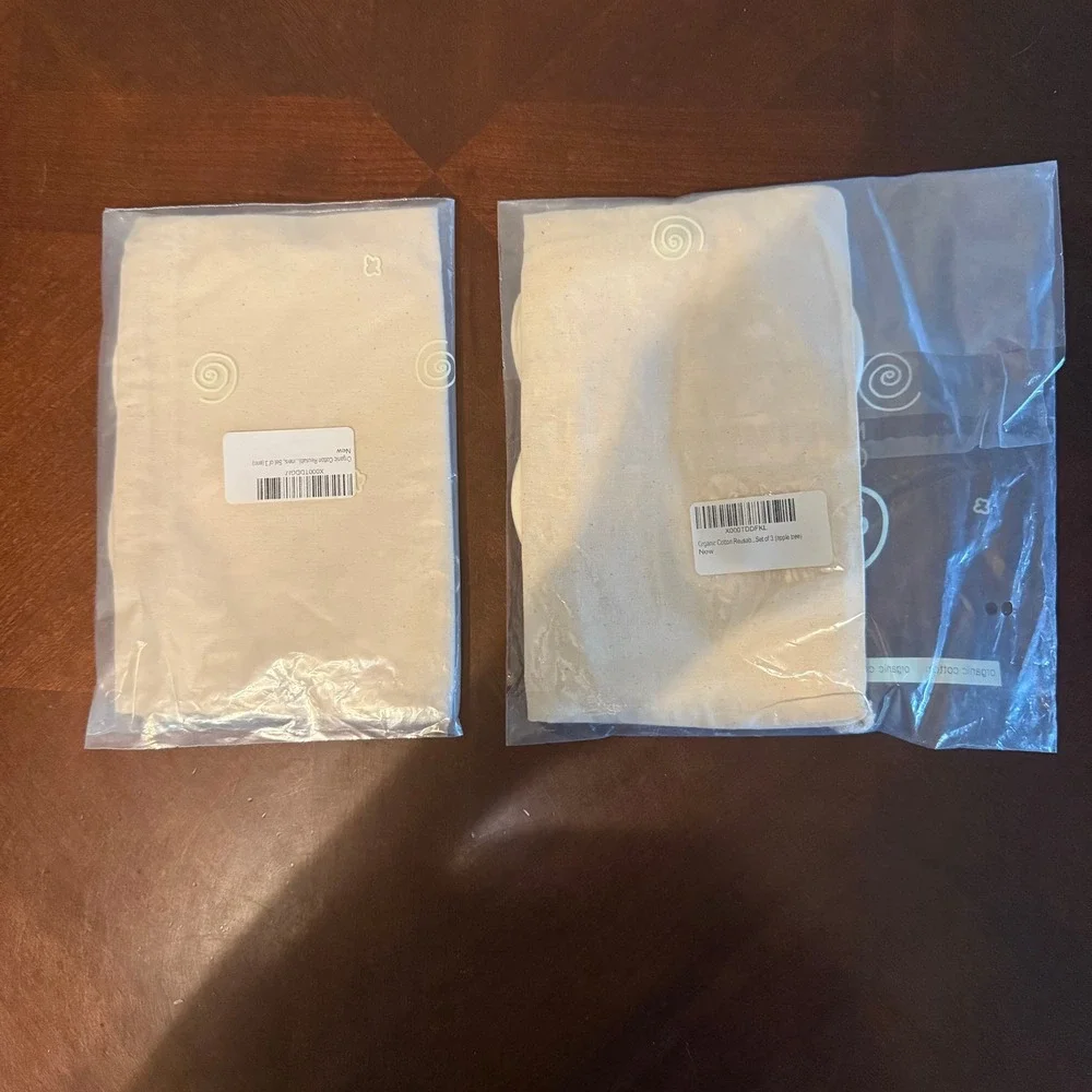 Organic‎ Baby Bibs pack of 2 Beige Lohan Natura
